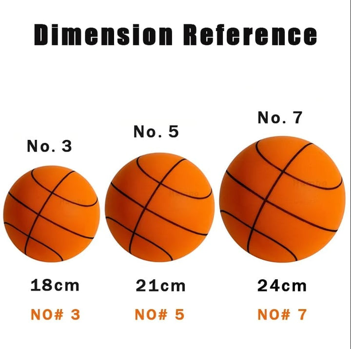 Weicher PU-Schaum Indoor Basketball, ideal für Basketball-Training drinnen, geräuscharm, möbelfreundlich & sicher.