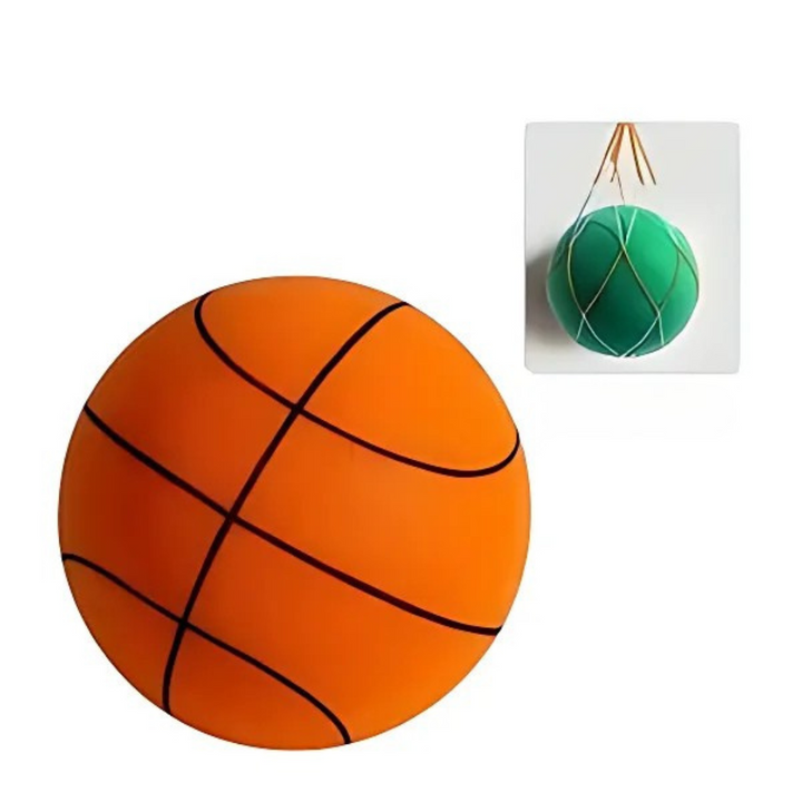 Leiser Indoor Basketball aus weichem PU-Schaum, perfekt für Spiele im Haus, schonend für Böden und ideal für Kinder.