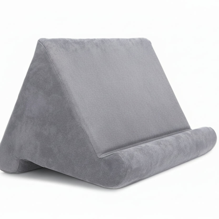 Freihändiger Tablet-Kissen-Halter für höchsten Komfort beim Lesen, Surfen oder Ansehen von Filmen.