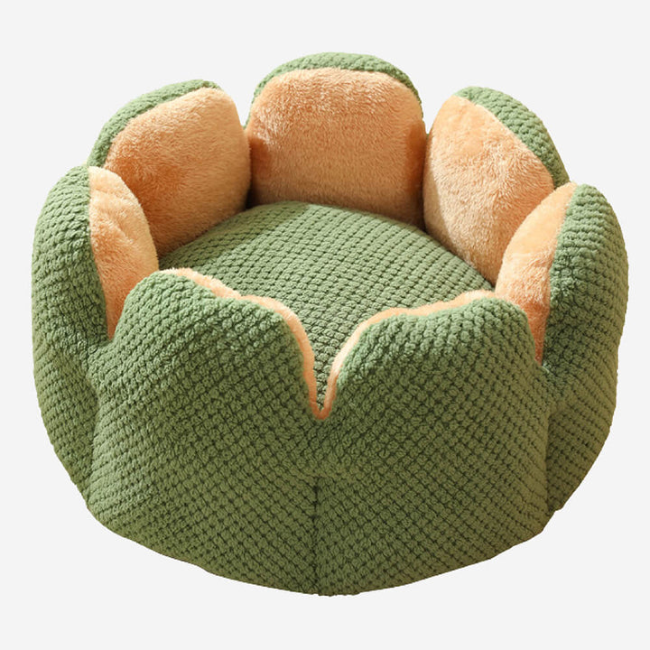 Kaktus Katzenbett für erholsamen Schlaf, weicher Kuschelplatz auch für kleine Hunde, modernes Haustiermöbel.