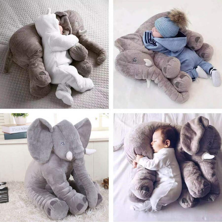 Niedliches Elefanten Stofftier für Babys, sicheres und weiches Spielzeug, tolle Geschenkidee für Kinder.
