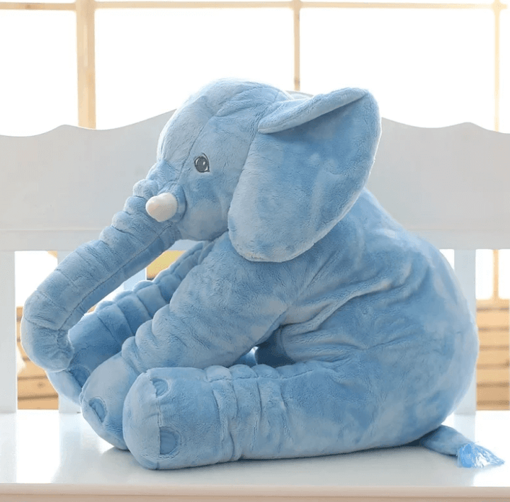 Kuscheliger Elefant als Plüschtier für Kinder, weiche Elefantenpuppe, perfektes Stofftier zum Spielen.
