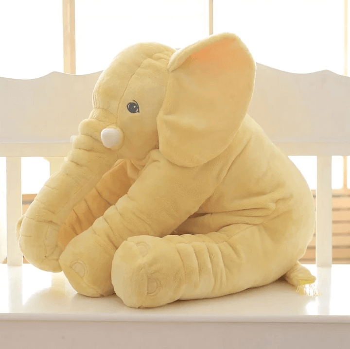 Süße Elefantenpuppe als Geschenkidee für Kinder, weiches Plüschtier und kuscheliges Stofftier für Babys.