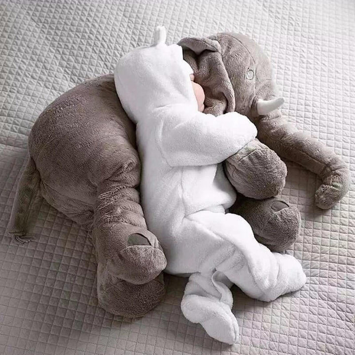 Spielzeug Elefant Plüschtier für Kinder, weiches Stofftier, süße Elefantenpuppe zum Kuscheln und Spielen.