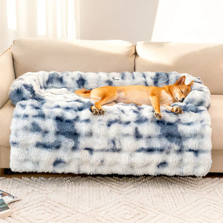 Rutschfestes Hundebett, stabil und sicher, perfekt für Hunde auf Fliesen oder Parkett, verhindert Verrutschen.