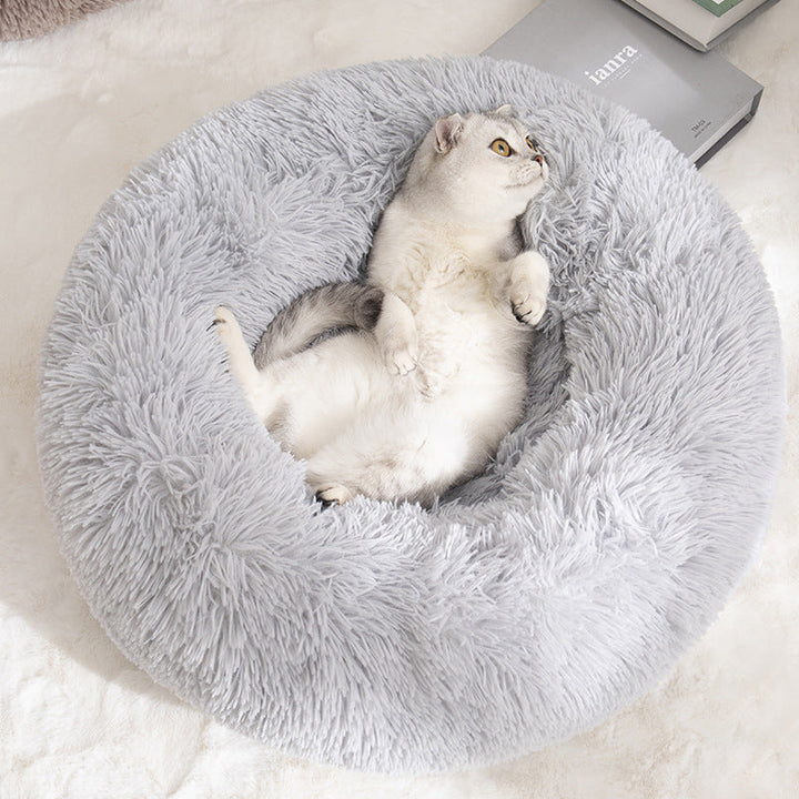 Weiches, kuscheliges Wolken Katzenbett für tiefe Entspannung Ihrer Katze.