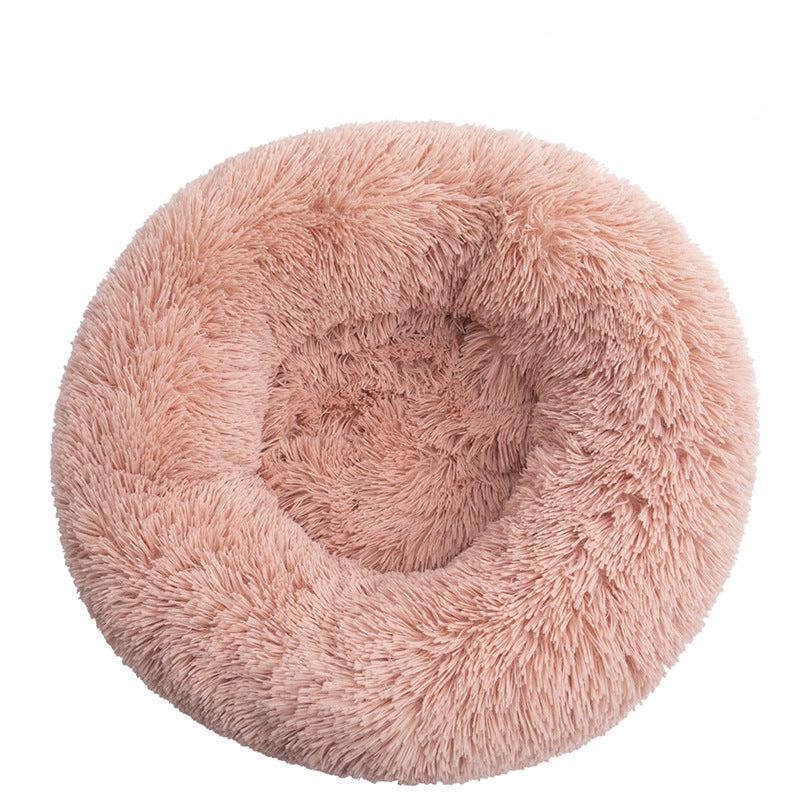 Komfortables Haustierbett in Wolkenform, ein weicher Rückzugsort für Katzen.