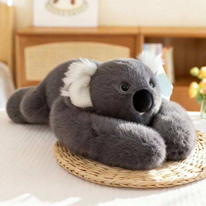 Niedliches Plüsch-Kuscheltier als tröstlicher Begleiter für Babys, fördert Geborgenheit & Entspannung.