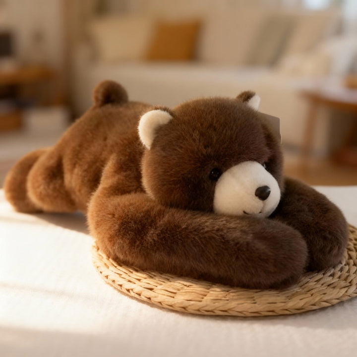 Geschenkidee: Weiches Kuscheltier in Tierform, perfekt für Babys zum Stressabbau & Kuscheln.