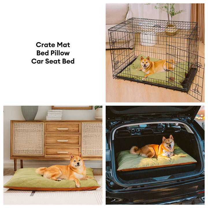 Funktionale Hundematte: wendbar, wasserabweisend & beruhigend. Ein Muss für jedes Haustier.