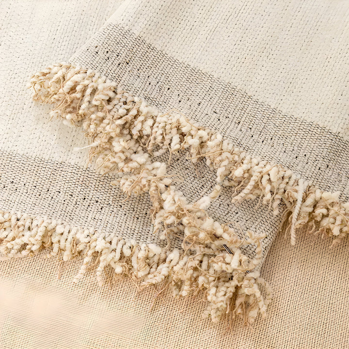 Weicher Wendesofaüberwurf aus Chenille & Baumwolle. Grau-Khaki Design schützt Möbel, ideal für haustierfreundliche Haushalte.