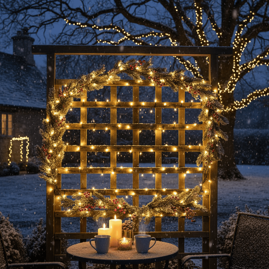 Outdoor LED-Lichterkette für Party, Garten, Events. Wetterfest, stimmungsvolle Dekobeleuchtung, 10-20m Länge.