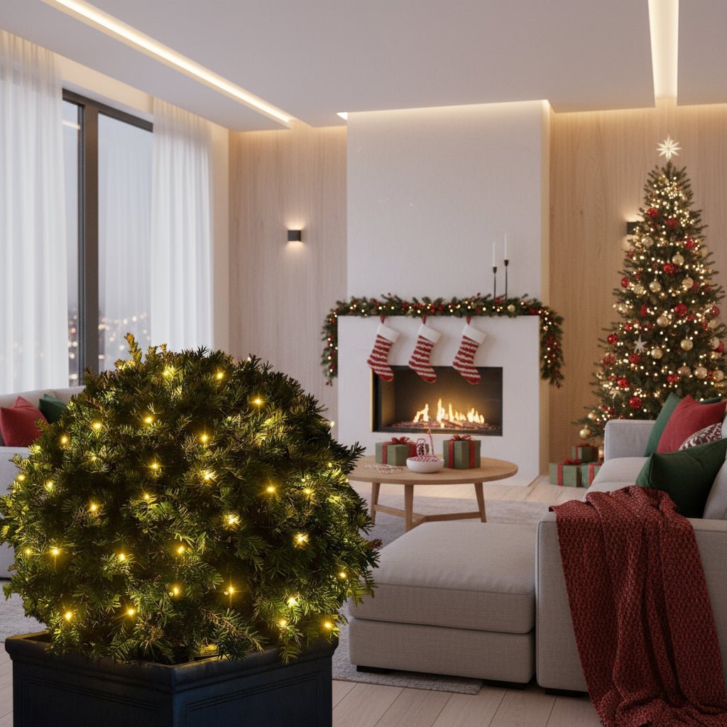 Weihnachtsbeleuchtung: Wetterfeste LED-Lichterkette für Outdoor, Garten & Balkon. Festliche Deko, 10-20m.