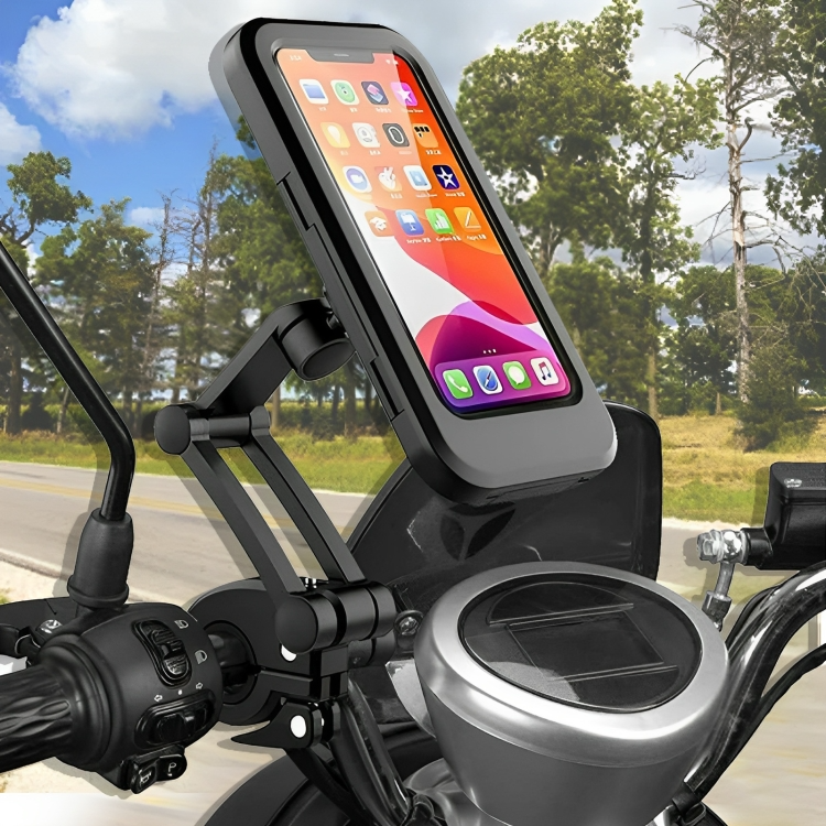 Wasserdichter Handyhalter für Mountainbike, schützt Smartphone bei jedem Wetter.