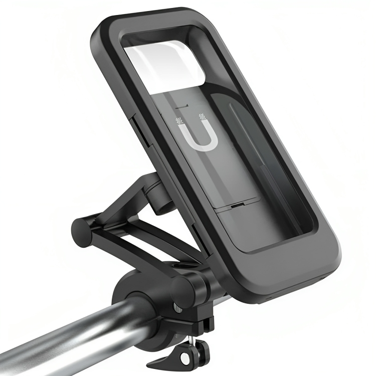 Fahrrad-Gadget: Wetterfeste Smartphone-Halterung für Navigation beim Radsport.
