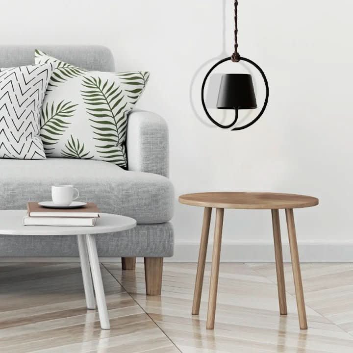 Design-Pendelleuchte LED, wiederaufladbar, warmweiß, perfekt für Innen- & Außenbereiche, Touch-Steuerung.