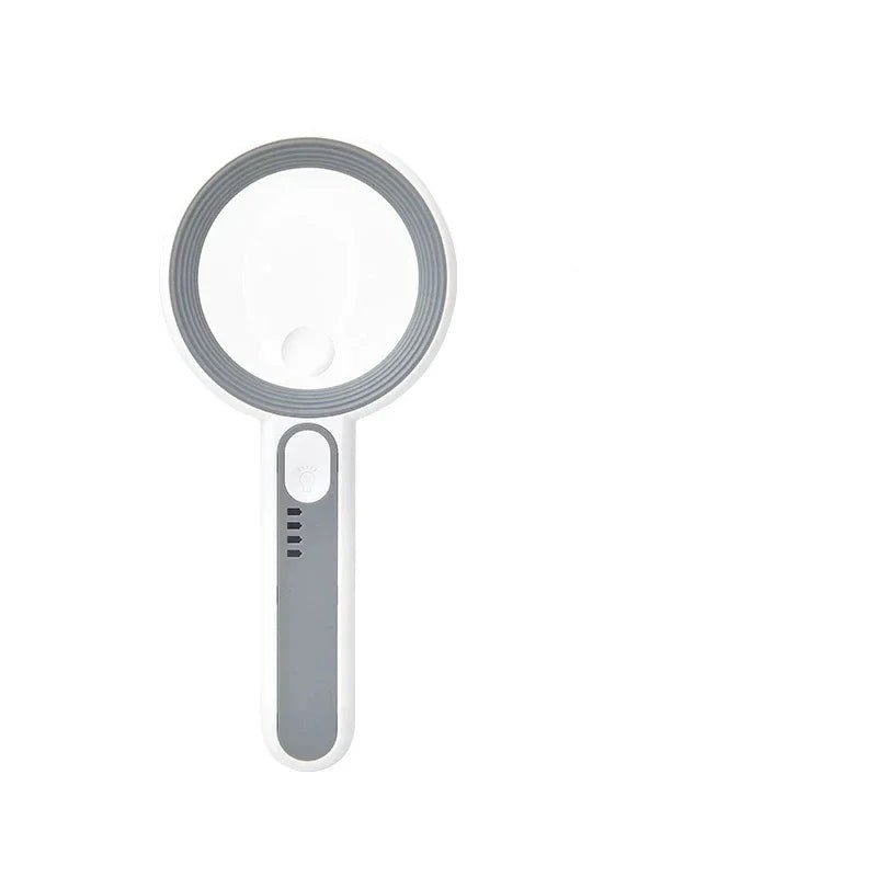 LUMIBLICK 12x LED-Lupe: Wiederaufladbare Geschenkidee für Detailarbeit, Lesen, Hobbys & präzises Arbeiten.