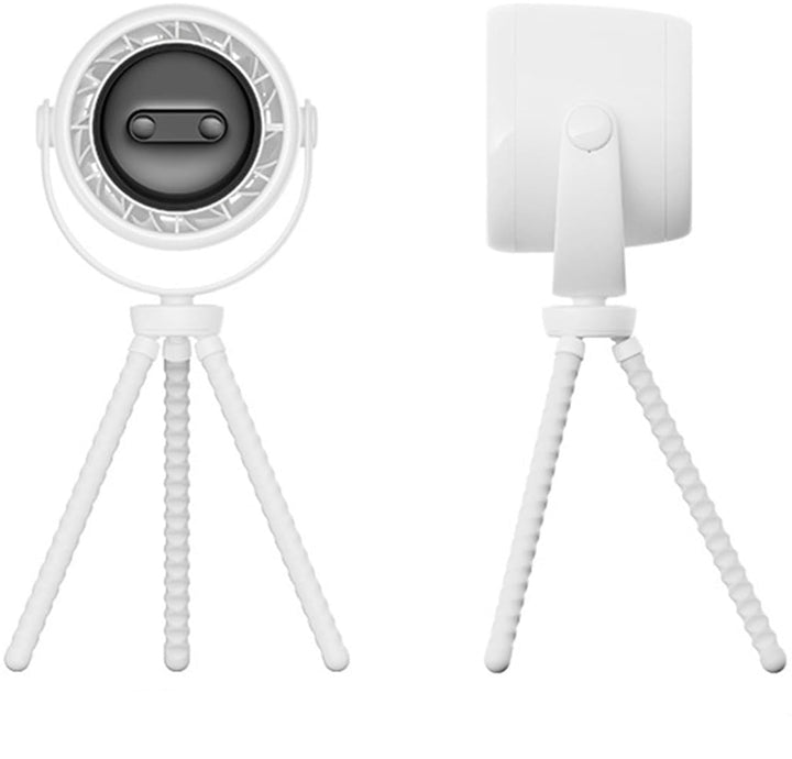 Wiederaufladbarer Clip-on-Kinderwagenventilator mit Nachtlicht & 100 Geschwindigkeiten für unterwegs.