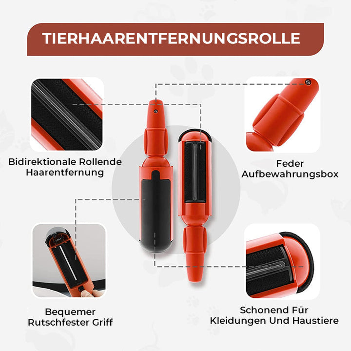 Effektiver & nachhaltiger Tierhaarentferner: Fusselrolle für Haustierbesitzer.