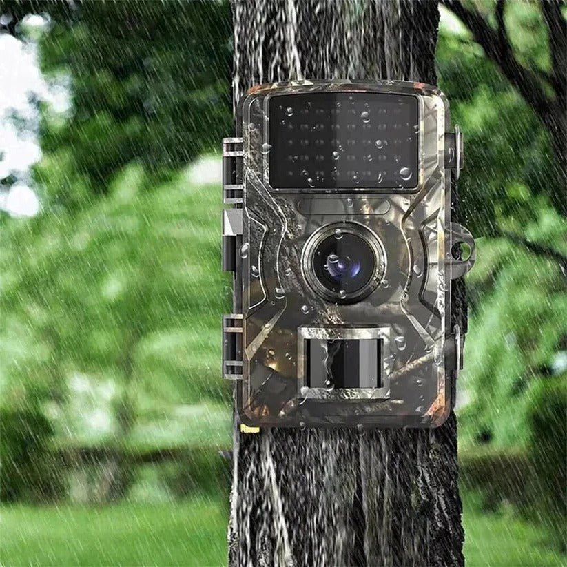 Detailreiche 12 MP Wildkamera mit 1080P Full HD Video für gestochen scharfe Tierfotografie bei Nachtsicht.