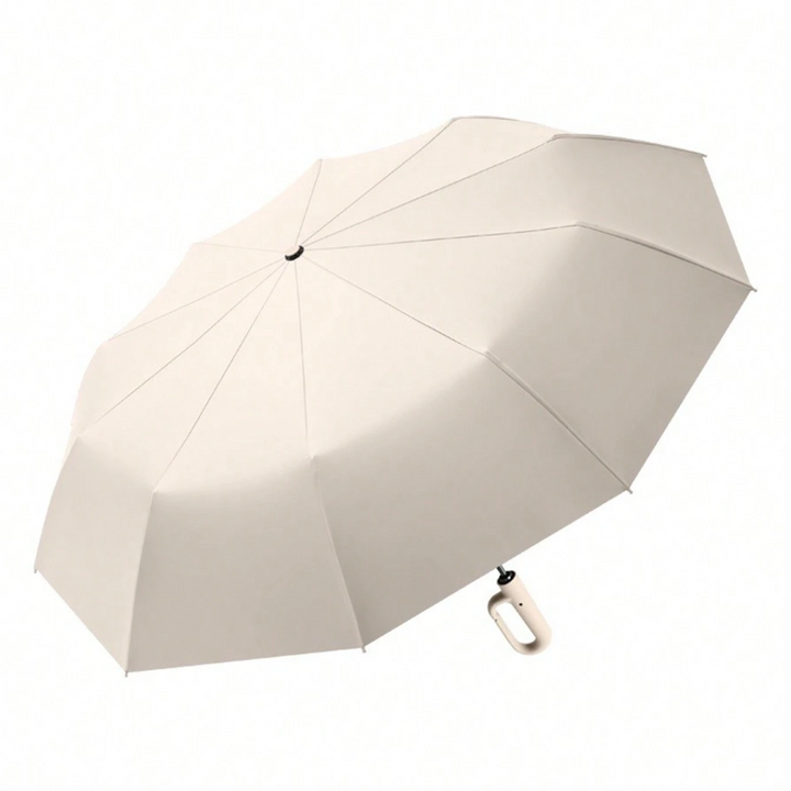 Reflektierender & winddichter Regenschirm für optimale Sicherheit bei Dunkelheit und Sturm.