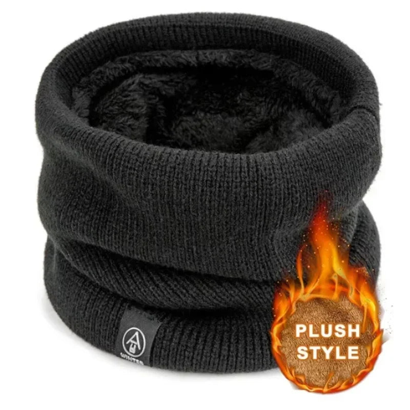 Vielseitiger ThermoKnit Pro Fleece-Schal, unisex für Herbst & Winter Outdoor-Abenteuer & Nackenschutz.