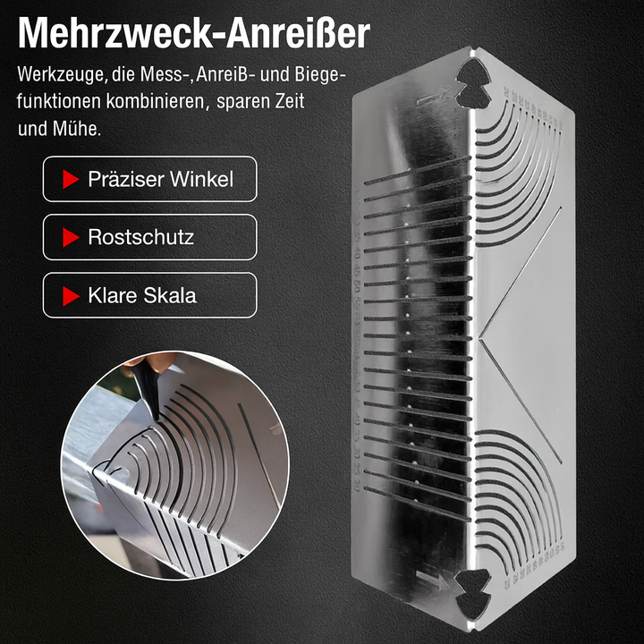 Vielseitiges WinkelPro Markier- und Messwerkzeug: Kompaktes Präzisionsinstrument für DIY und professionelle Anwendungen.