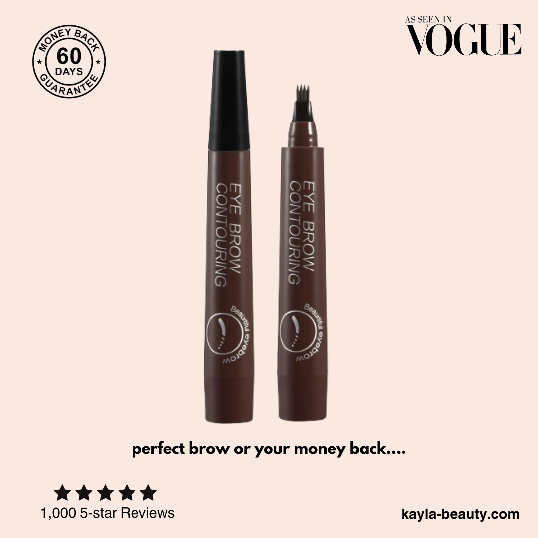 Wischfester Augenbrauenstift für präzise Definition und natürliche Brauen. Langanhaltendes Make-up für volle Augenbrauen.