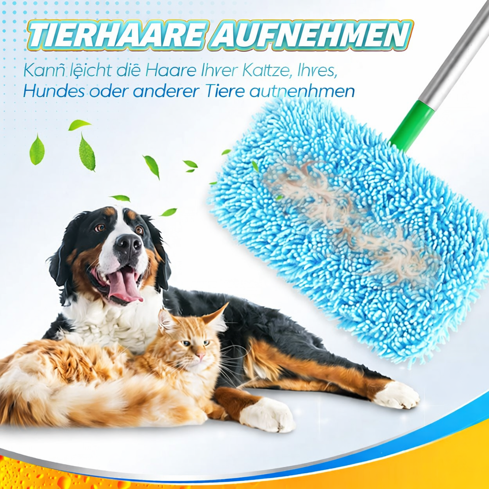Hochwertiger Wischbezug PureTide für effiziente und umweltfreundliche Bodenreinigung. Für glänzende Böden.