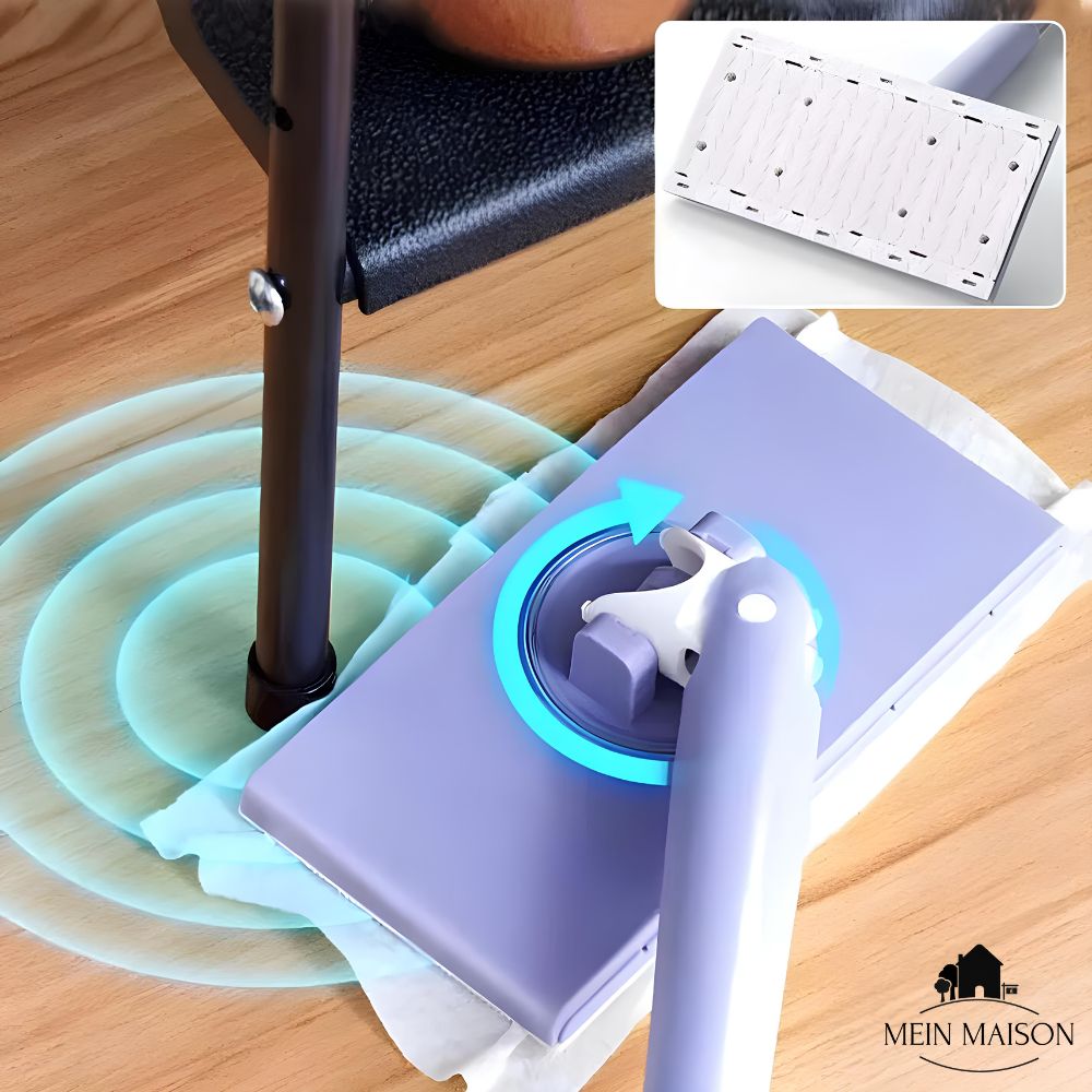 Wischsystem für mühelose Bodenreinigung, inklusive Eimer und Mopp. Hygienisch & praktisch für den Haushalt.