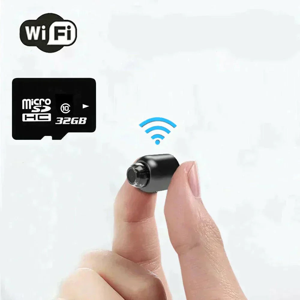 Innenkamera Full-HD mit Nachtsichtfunktion & Bewegungsmelder für zuverlässige Heimüberwachung.