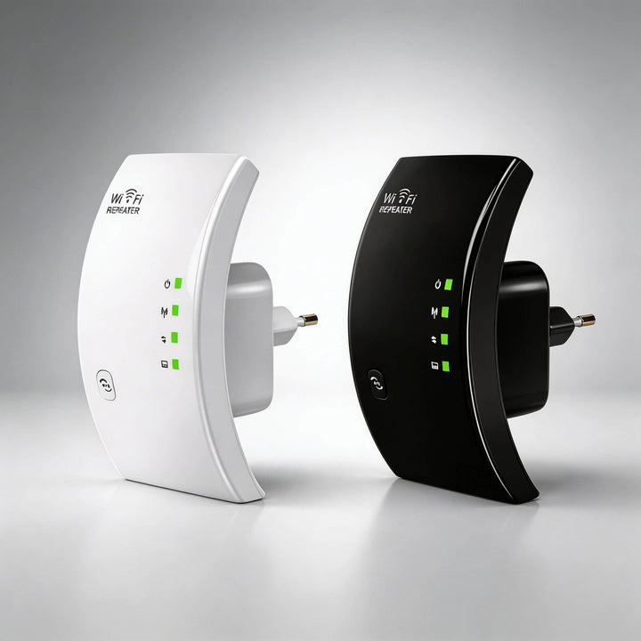 WLAN Signalverstärker für mehr Reichweite & stabile Internetverbindung im gesamten Haus.