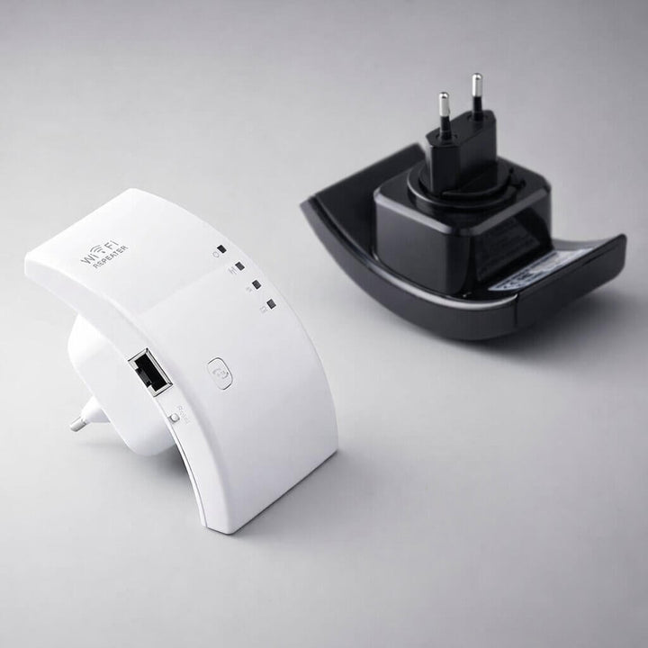 Effizienter WiFi Extender für nahtloses Surfen und Arbeiten, selbst in entlegenen Bereichen.