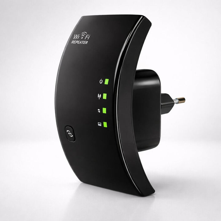 Einfache Einrichtung des WLAN Repeaters zur sofortigen Erweiterung der Internetreichweite im Gebäude.