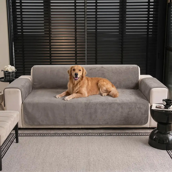 Wolkenfleece Anti-Rutsch Sofabezug für ultimativen Möbelschutz. Ideal für Sessel & Sofas im Wohnzimmer.