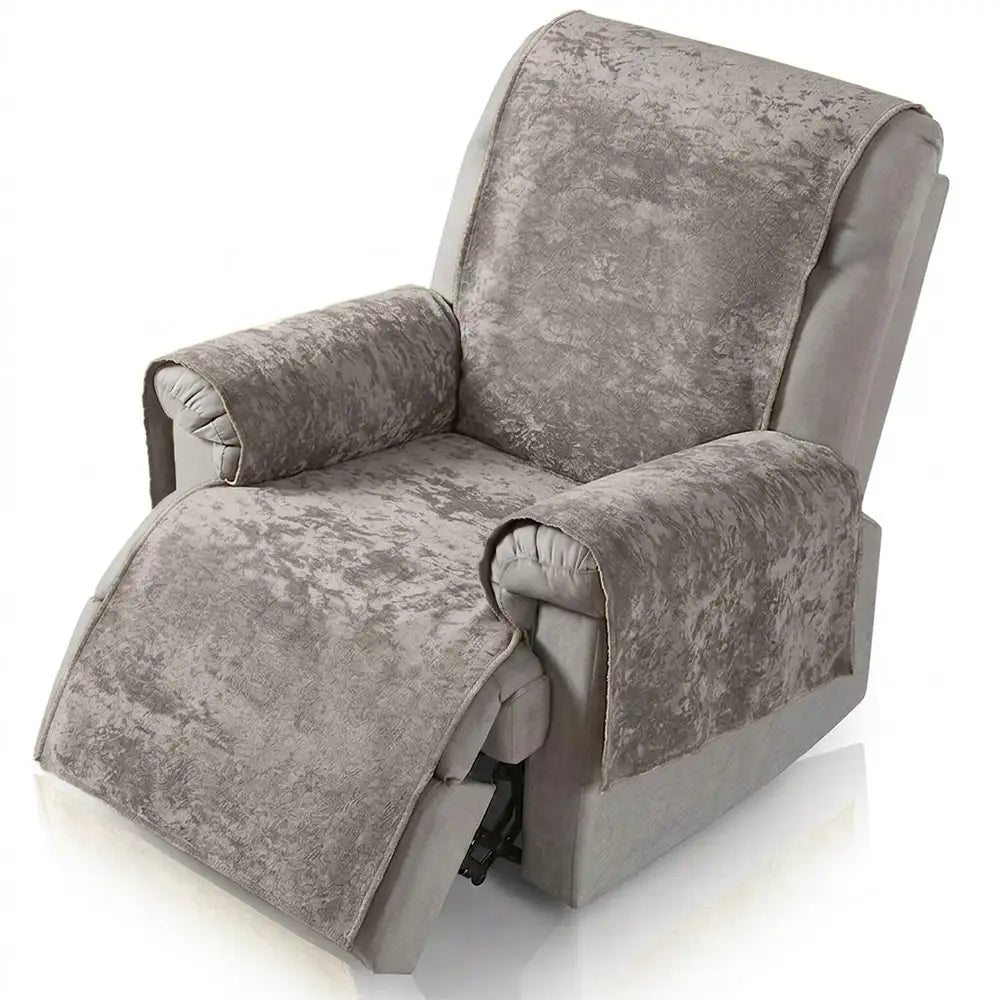 Samtiger Wolkenfleece Bezug für Sofa & Sessel. Starker Anti-Rutsch-Effekt, schützt Ihre Heimtextilien.