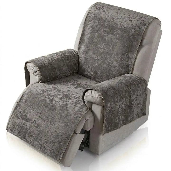 Maximaler Komfort & Schutz mit Wolkenfleece. Anti-Rutsch Sofabezug für Sessel & Sofas, haustierfreundlich.