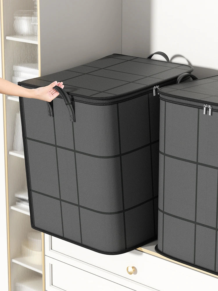 XL faltbare Aufbewahrungstasche, robust, ideal für Reise, Sport, Umzug, Kleidung und Bettdecken.