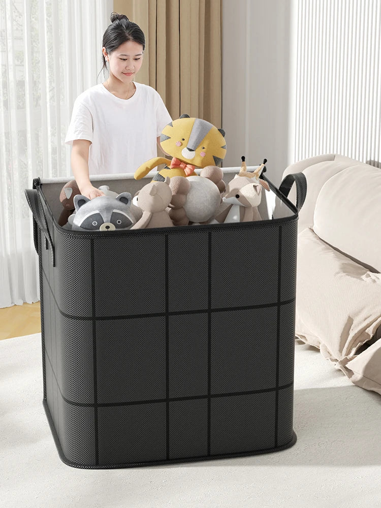 Große faltbare Umzugstasche, robust & leicht, ideal für Kleidung, Bettwäsche und einfachen Transport.
