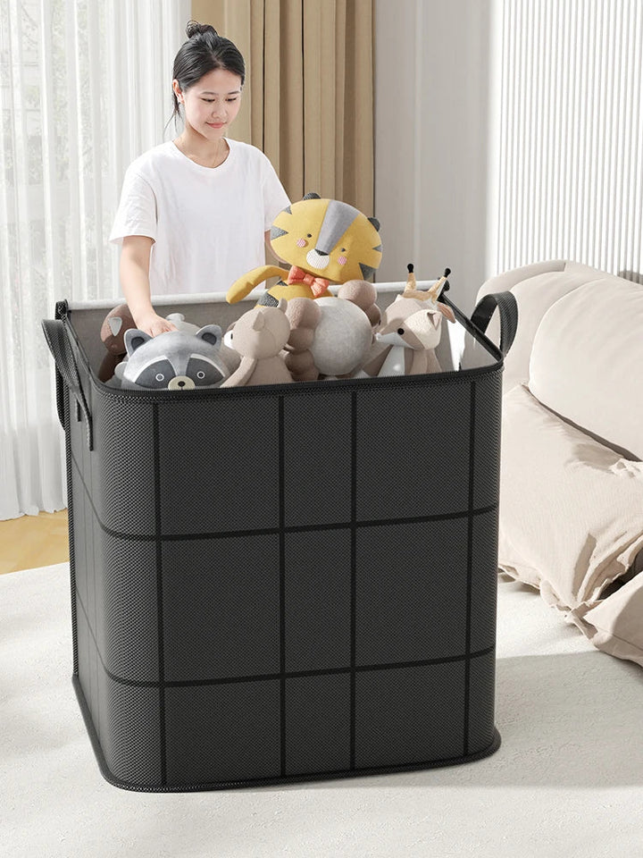 Große faltbare Umzugstasche, robust & leicht, ideal für Kleidung, Bettwäsche und einfachen Transport.