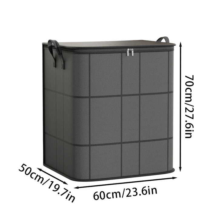 Transportable XL Aufbewahrungstasche, faltbar, robust für Reisen, Sport, Umzug & ordentlichen Stauraum.
