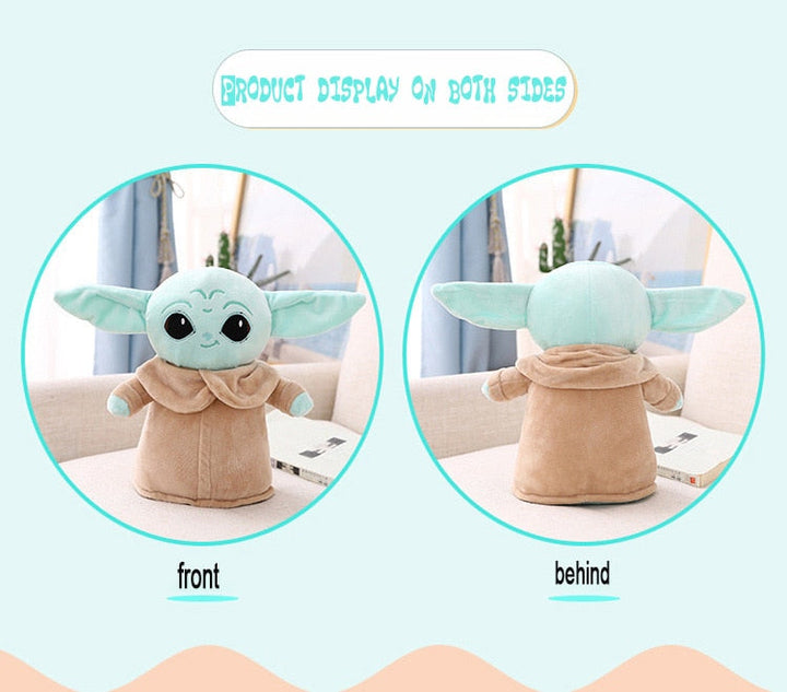 Liebenswerte Yoda Plüschfigur für jedes Kinderzimmer: weiches Star Wars Spielzeug zum Kuscheln.