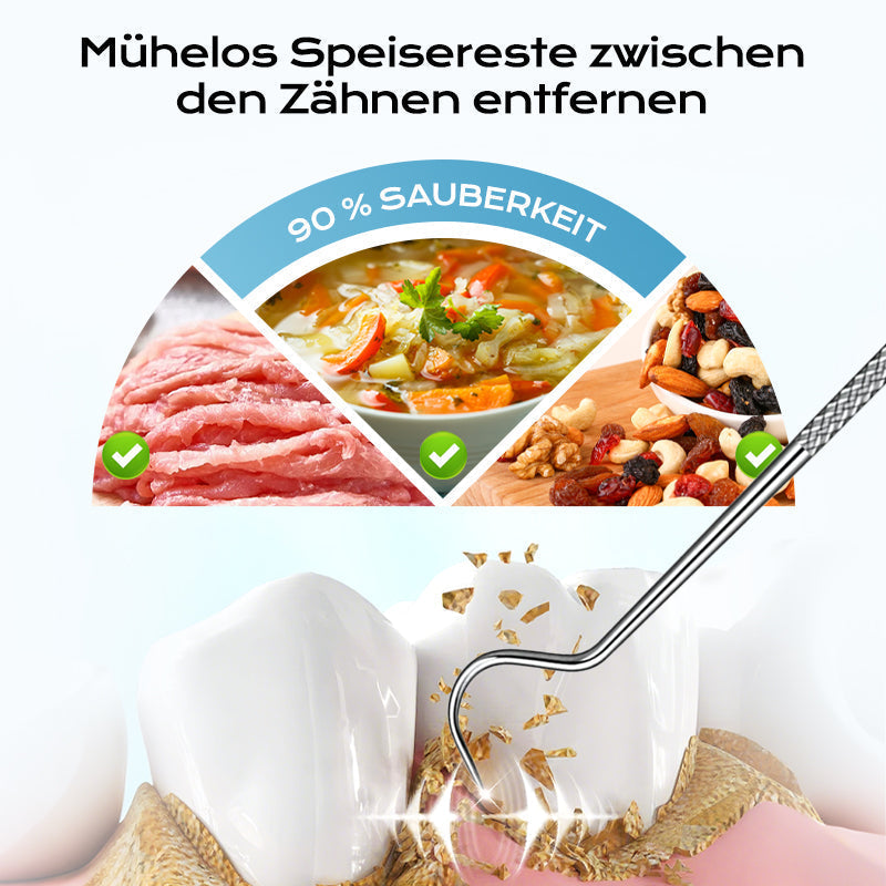 Kompaktes Edelstahl-Reiseset für Zahnpflege unterwegs. Fördert Hygiene, Gesundheit und nachhaltige Mundhygiene.