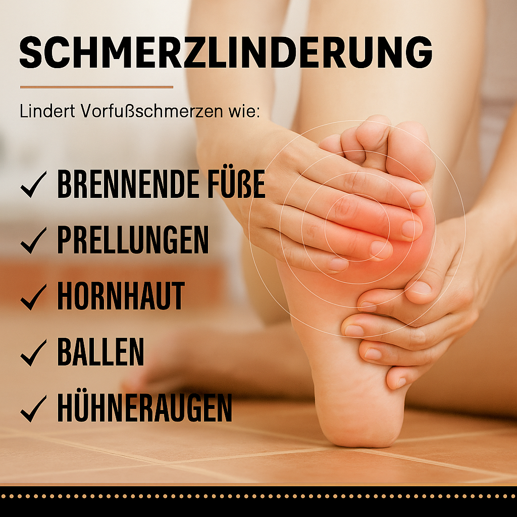 Fußgesunde Zehensocken zur Linderung von Ballenschmerzen und Hühneraugen; bieten Druckentlastung im Alltag.