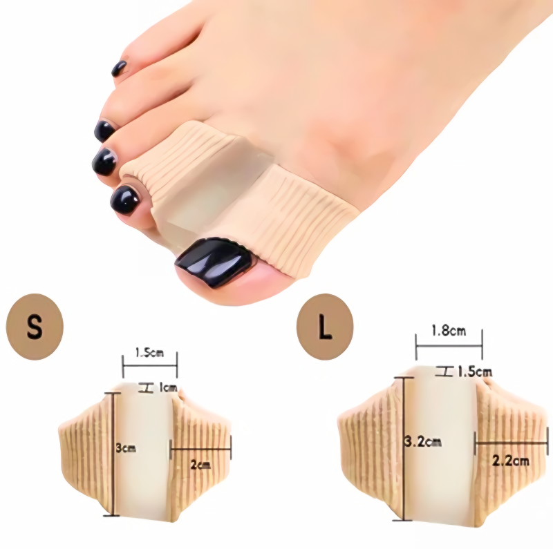 Hallux Valgus Zehentrenner für Schmerzlinderung, Korrektur & verbesserten Fußkomfort – ToeEase.