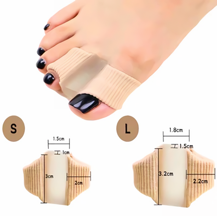 Hallux Valgus Zehentrenner für Schmerzlinderung, Korrektur & verbesserten Fußkomfort – ToeEase.