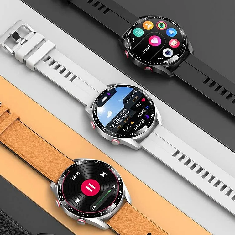 Musiksteuerung über Zelara20250404 Bluetooth Smartwatch am Handgelenk – Ihr DJ für unterwegs.