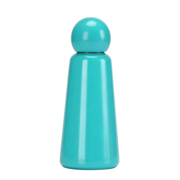 Moderne 500ml Edelstahl Trinkflasche, perfekt für den täglichen Bedarf, zweifarbig.