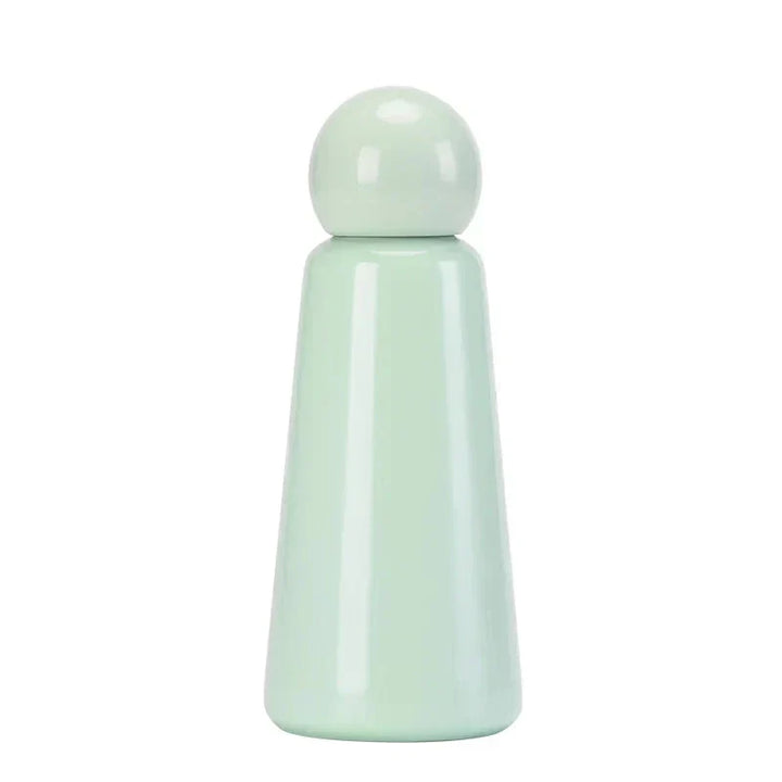 Zweifarbige 500ml Edelstahl Trinkflasche, ideal für Sport, Büro & Freizeit.
